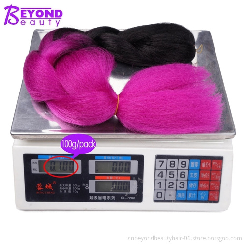 ombre jumbo braiding synthetic hair braids crochet for box braids senegal mambo twist hair